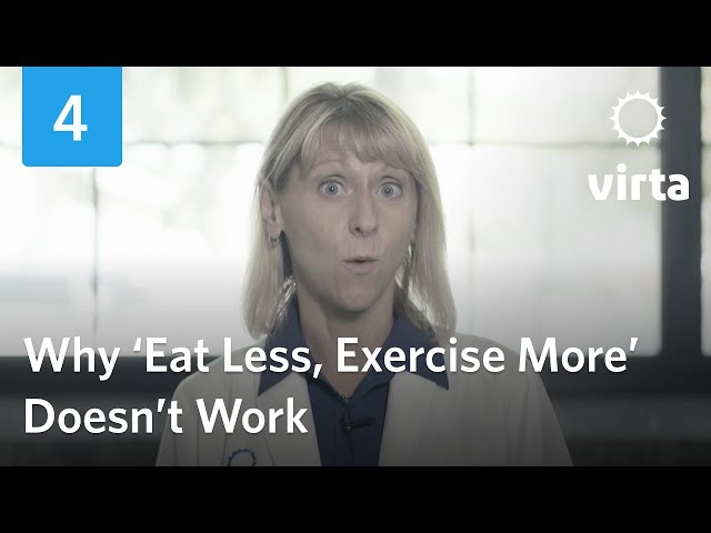 Dr. Hallberg on Why 'Eat Less, Exercise More' Doesn't Work, and Is Downright Insulting (Ch 4)