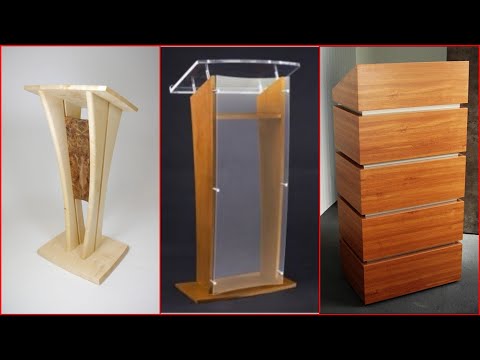 40+ Best Wooden Podium Designs 2022 || Best For School and Speech Hall || Modern