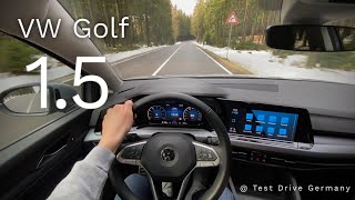 VW Golf 8 1.5 TSI 130 PS (2022) Test Drive