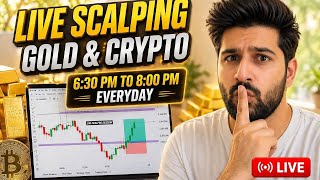 LIVE: Bitcoin, Gold And Altcoins Analysis | 12- June| Crypto Live Trading