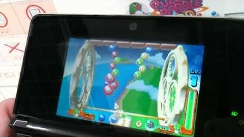 New Puzzle Bobble (Bust-a-Move Universe) Gameplay Footage for Nintendo 3DS