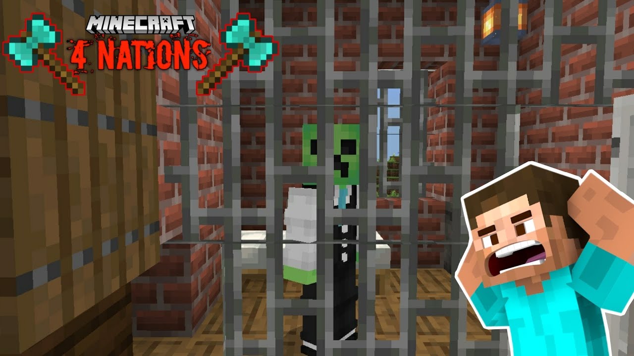 I JOINED THIS SMP BUT THEY LOCKED ME IN PRISON || 4 NATIONS SMP #1 ...
