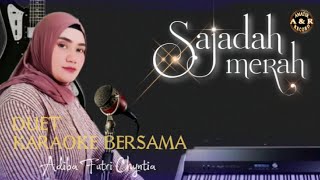 Download lagu SAJADAH MERAH - DUET KARAOKE Dangdut [Tanpa Vokal Cowok] @Amatirrecord84