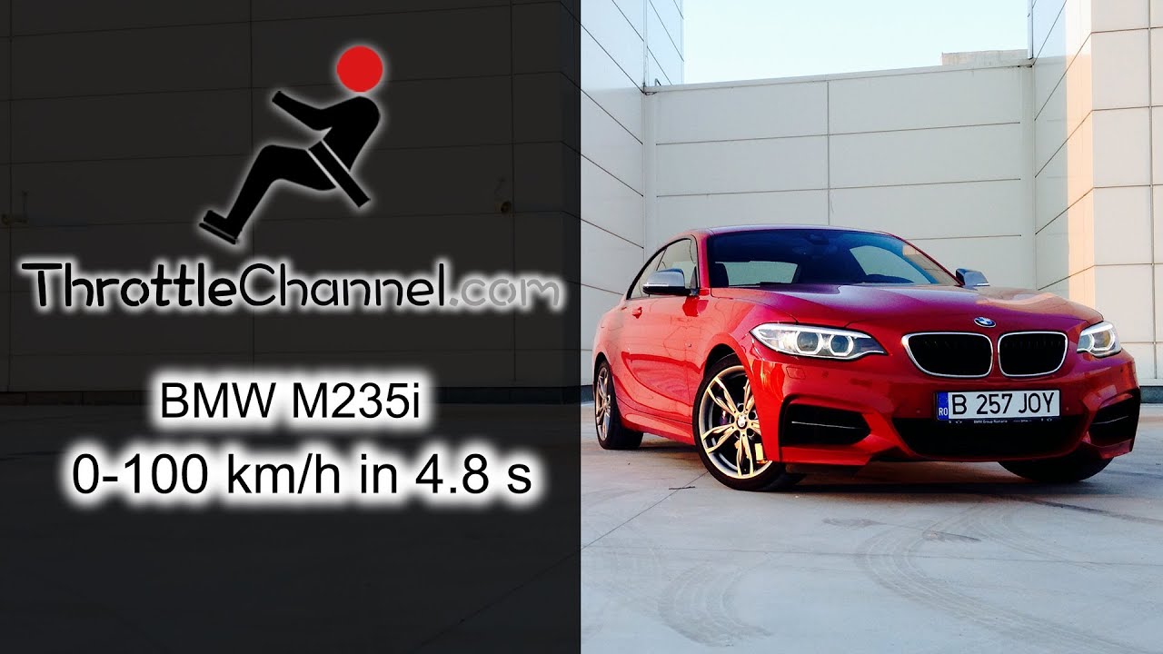 BMW M235i acceleration - ThrottleChannel.com - YouTube