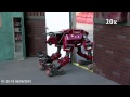 Chimp robot full run at darpa robotics challenge day 1