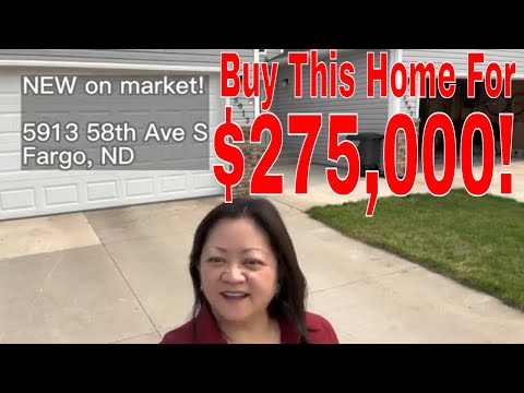 5913 58th Ave S, Fargo, ND home video tour