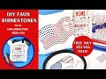 Faux Rhinestone Effect With Cricut Sparkle Holographic Iron-on Vinyl: Free July 4th SVG Files