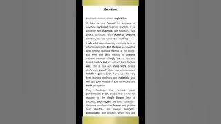 you need emotions | Aj hoge | LISTENING PRACTICE