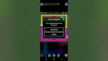 Flow free (courtyard pack 11x11 level 137)