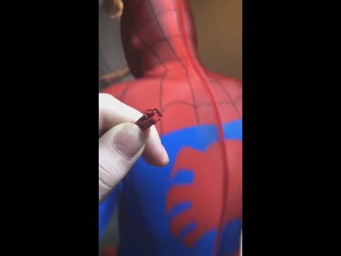 Man gets Stuck in Spider-Man Costume [/w Japanese Spider-Man Theme Music]