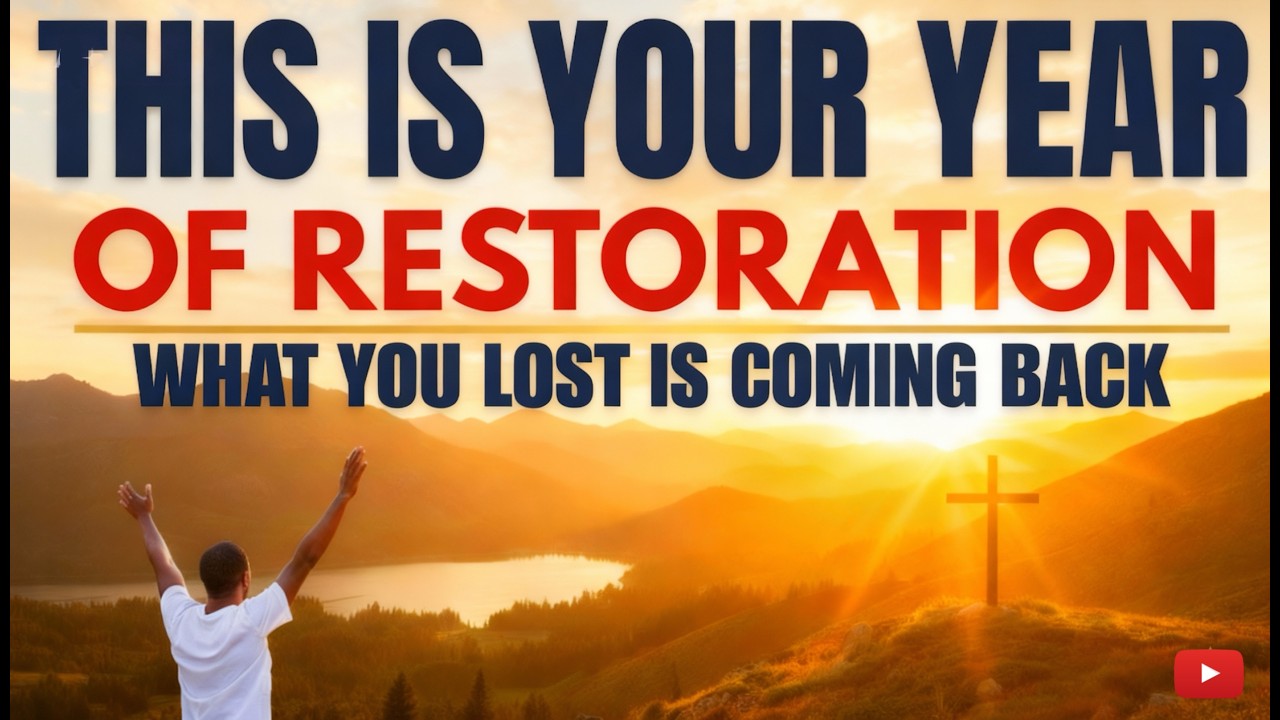 WATCH HOW GOD SAYS THIS IS YOUR YEAR OF MAJOR RESTORATION - CHRISTIAN MOTIVATION