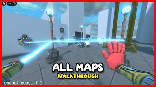 Roblox A GRABPACK TEST (Map 1,2,3,4) Full Gameplay Walkthrough