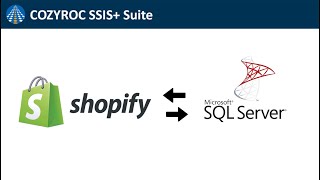 Connect Shopify to MS SQL Server.  Easy Shopify & SQL Server integration. Load, Export and Sync data