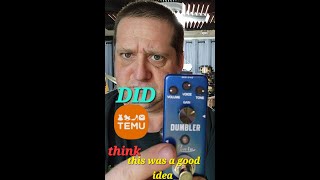 review of the temu dumbler guitar pedal