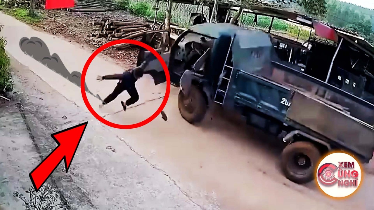 Tình huống thật sự Không Thể Lý Giải khiến người xem cạn lời! Camera giao thông, lái xe an toàn