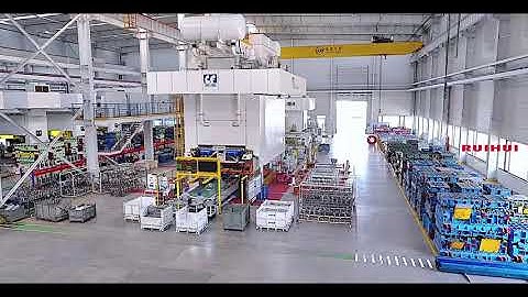 🌟Fully Automated Multi-Station Manipulator Stamping Line