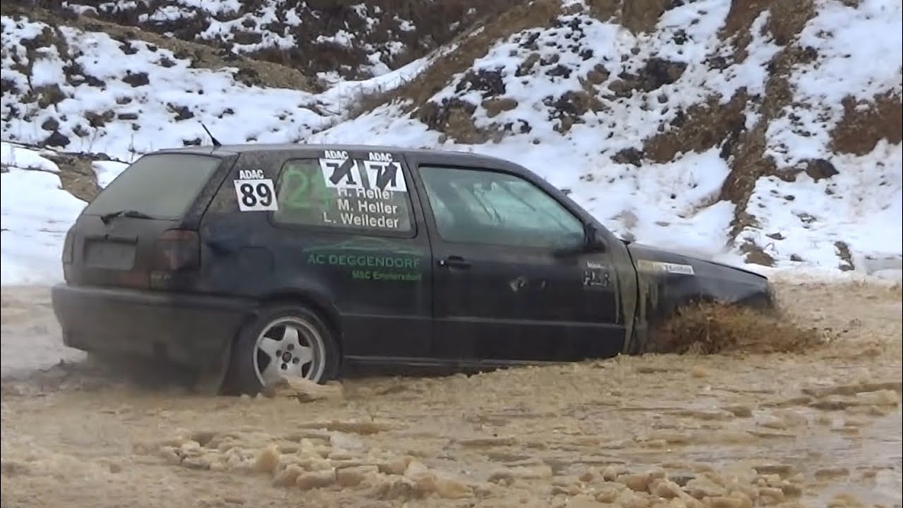 1.ADAC Winter Schotterslalom AC Deggendorf 2026/ Action