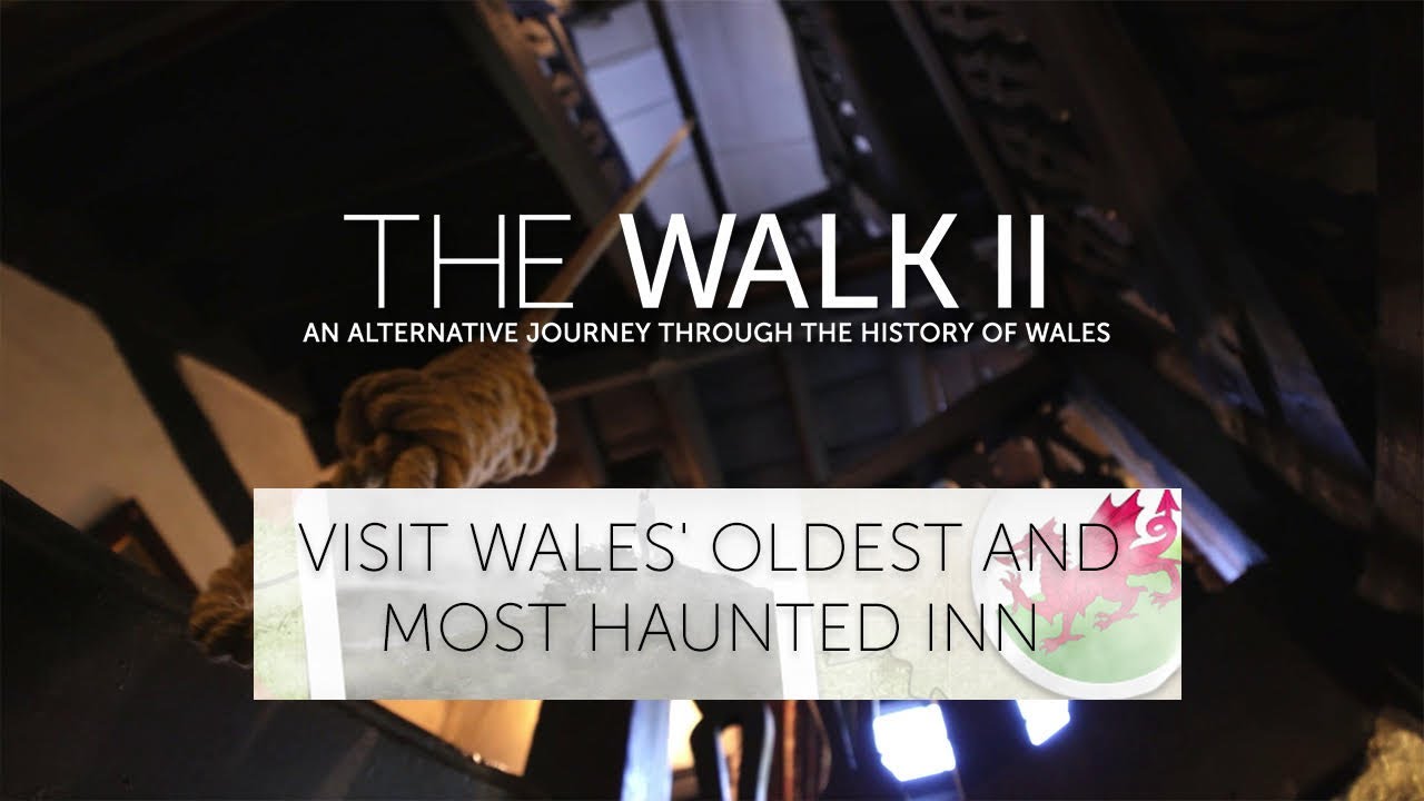 Visit Wales' oldest and MOST HAUNTED inn! The Walk 2 | Ickonic
