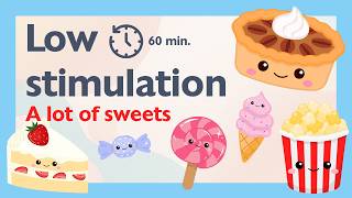 Calm Sensory Scenes: Sweet Treats & Candy | Low Stimulation Video for Babies & Toddlers screenshot 5