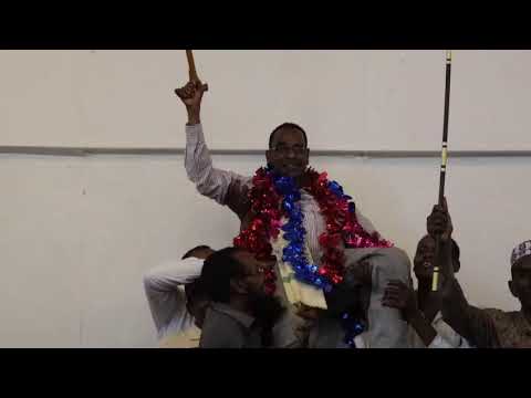 Abdi Maalim Oo Usharaxan Kursiga Xildhibanimo Ee Bariga Mandera Aya So Bandhigay Ujedkiisa Siyadaded