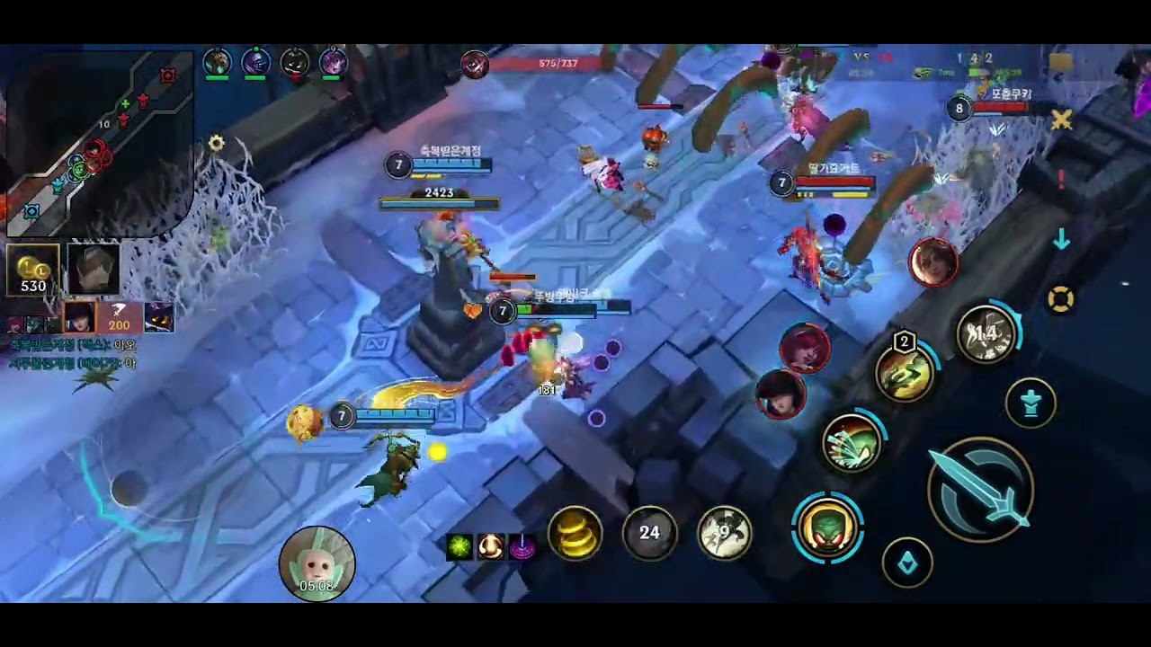 뚜방뚜방 와일드 리프트 S20 칼바람 나락 무작위 총력전 11번째 게임 아무무 Wild Rift 2026 03 02 14 56 30