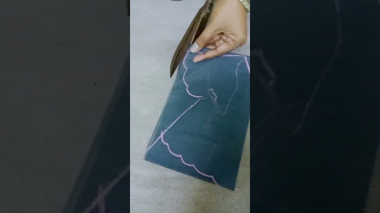 apna fashion khud banaen designer frock cutting karne ka aasan tarika