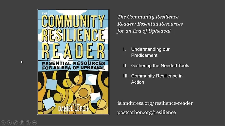 Community Resilience in an Era of Upheaval