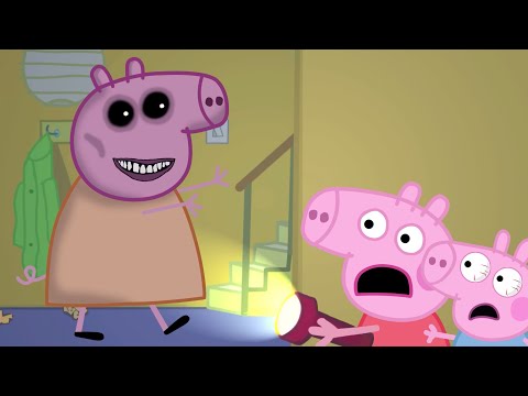 Scary Zombie Mommy Pig Visits Peppa Pig House - Horror Peppa Pig Animation