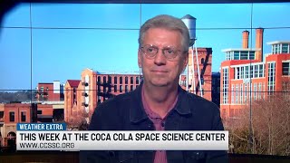 WEATHER EXTRA:  This week at the Coca Cola Space Science Center!