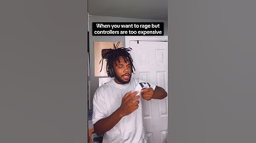 When you want to rage but controllers are too expensive