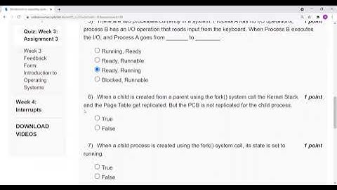 Introduction to Operating Systems | NPTEL | Week 3 Assignment 3 Solution | July 2021