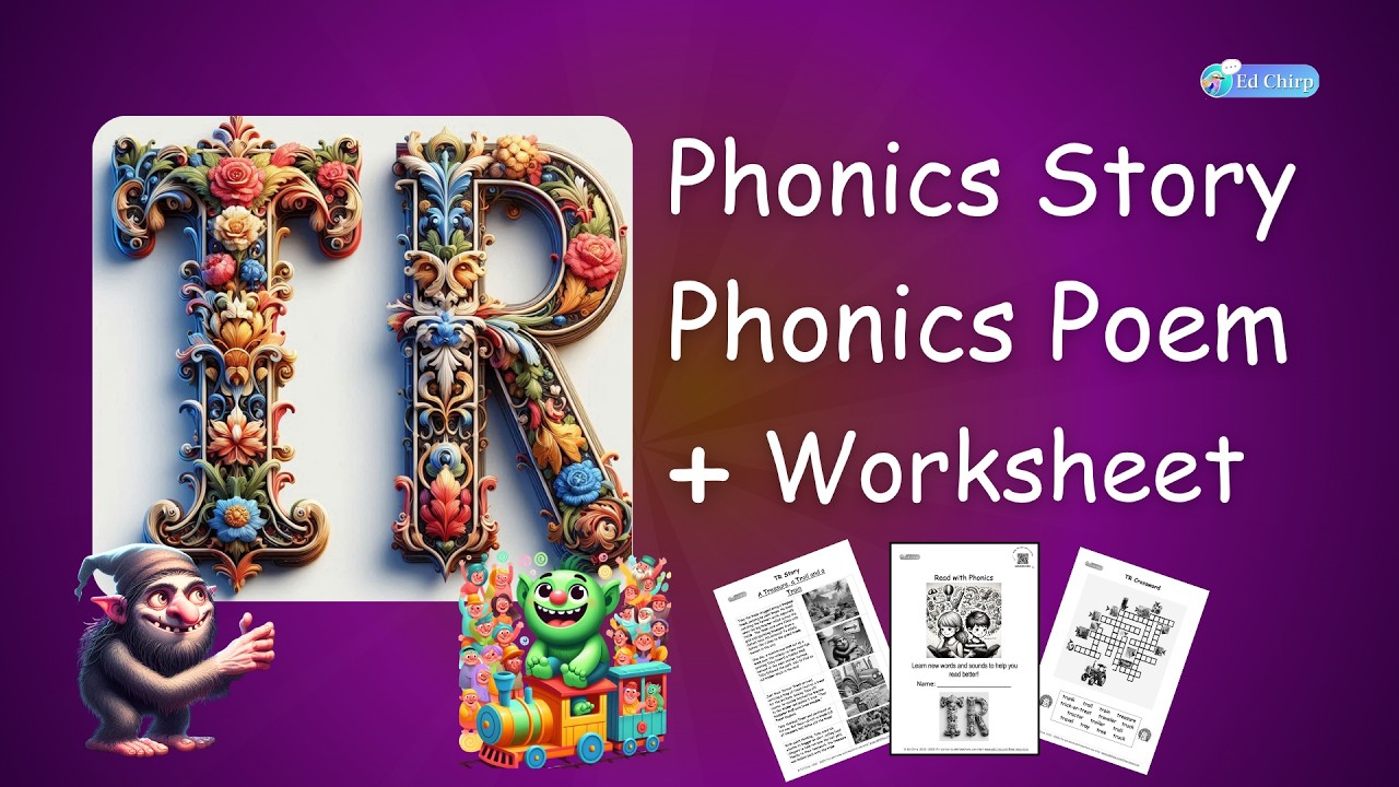 TR Phonics Adventure 🚂 | Train, Tractor & Treasure Story