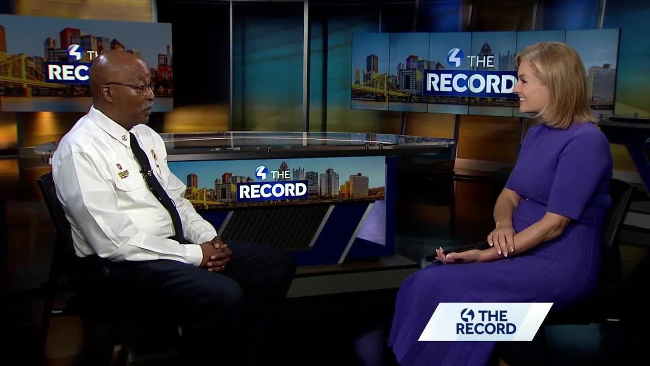 'You carry a lot with you': Pittsburgh Fire Chief Darryl Jones sits down with 4 The Record