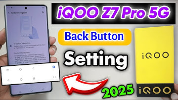 How To Enable 3-Button Navigation In iQOO Z7 Pro 5G 🔥