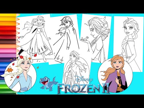 disney-frozen-2-anna-&-elsa-coloring-pages-compilation-for-kids