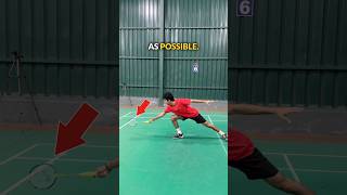 Learn how to DIVE 🤿 #badminton