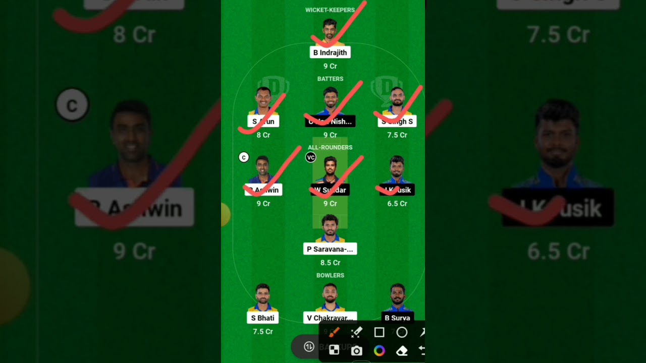 DD vs SMP Dream11 Prediction, Tamil Nadu Premier League 2023