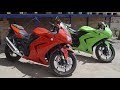 Обзор двух мотоциклов Kawasaki Ninja 250R