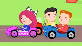 52. Self made car 🔧🏎️🏁 - Smarta and the magic bag