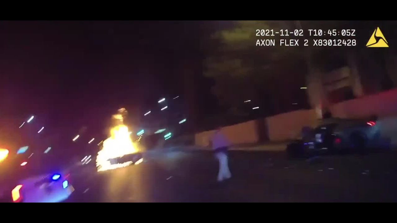 Las Vegas police release body cam video of deadly crash involving ...