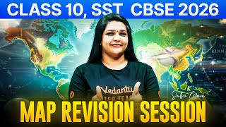 Full Map Revision Session | Class 10 SST | Suba Ma'am