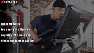 ADVANTEK COREmill Series for more exercise including Running and Sled Push but occupied less space.