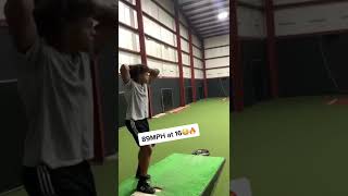 Jai Sample throws 89MPH at 16