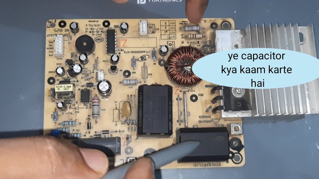 induction cook top me capacitor kyu or kya kaam karte hai YouTube
