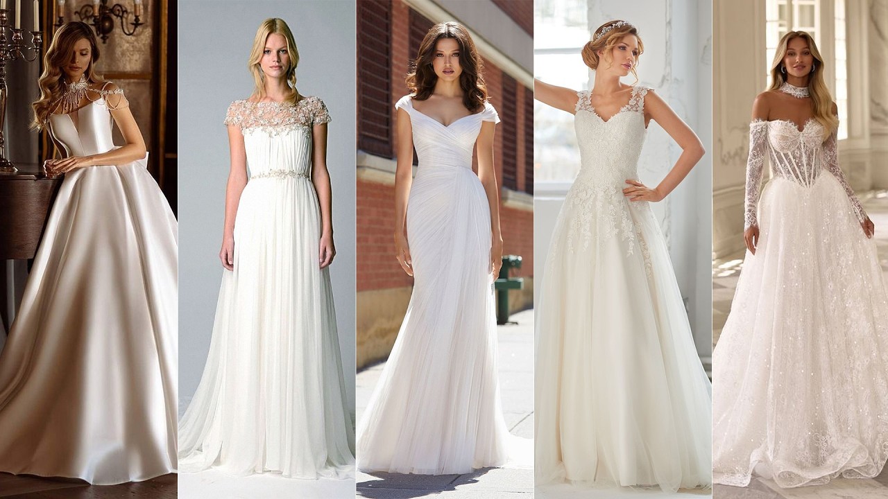 Wedding Dresses Ideas 2026 Find Your Perfect Silhouette & Style! Stunning Bridal Shower Dresses For