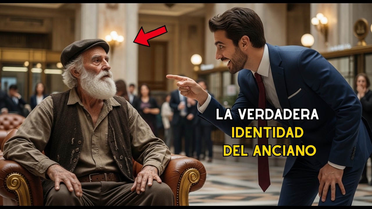 El Gerente Iba A Sacar A Un Anciano Del Lugar… Hasta Que Él Reveló Quién Era
