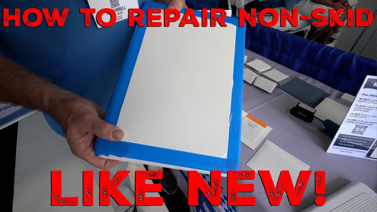 Repair Non-Skid in 5 Simple Steps | Pursuit Project Boat
