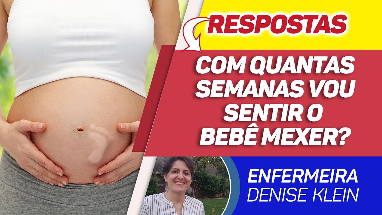 Quando vou comecar a sentir o bebe mexer? - YouTube
