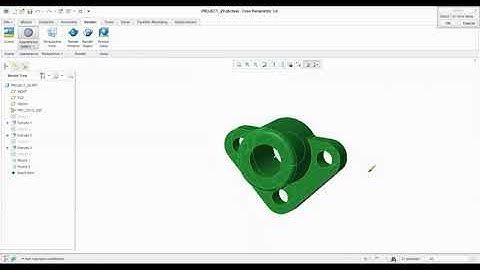 HOW TO USED RENDER COMMAND IN CREO PERAMETICS  |क्रेओ पेरामेटिक्स में रेंडर कमांड का उपयोग कैसे करें