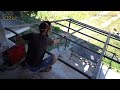 Making A Metal Pergola With Plexiglass Roof